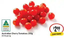 IGA Australian Cherry Tomatoes offer
