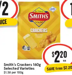 IGA Smiths Crackers offer