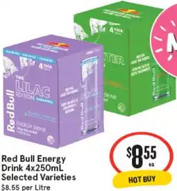 IGA Red Bull Energy Drink offer