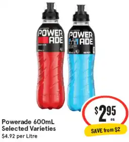IGA Powerade offer