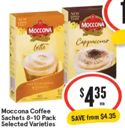 IGA Moccona Coffee Sachets offer