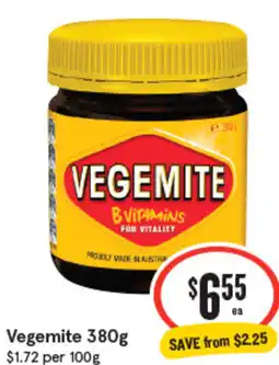 IGA Vegemite offer