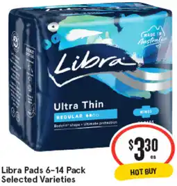 IGA Libra pads offer