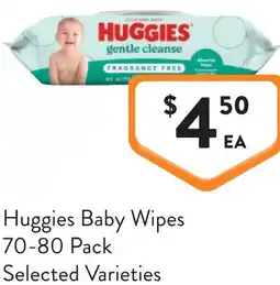 Foodworks Huggies Baby Wipes offer