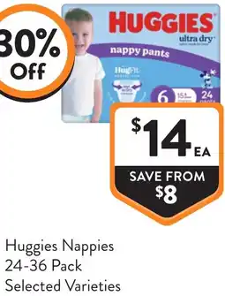 Foodworks Huggies Nappies offer