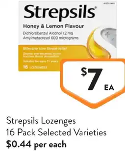Foodworks Strepsils Lozenges offer