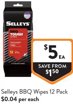 Foodworks Selleys bbq wipes offer