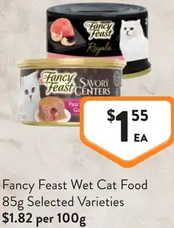 Foodworks Fancy Feast Wet Cat Food offer