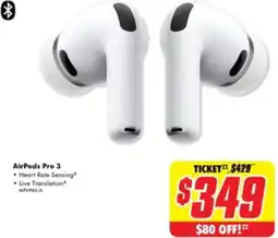 The Good Guys AirPods Pro 3 offer