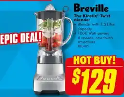 The Good Guys Breville The Kinetix Twist Blender offer