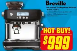 The Good Guys Breville The Barista Pro Espresso Machine Black Truffle offer