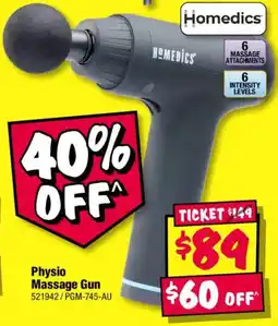 JB Hi-Fi Physio Massage Gun offer