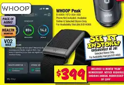 JB Hi-Fi Whoop peak offer