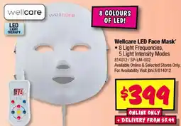 JB Hi-Fi Wellcare LED Face Mask offer