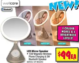 JB Hi-Fi Led mirror speaker offer