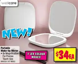 JB Hi-Fi Portable Make Up Mirror offer