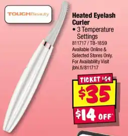 JB Hi-Fi Heated Eyelash Curler offer
