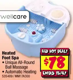JB Hi-Fi Heated Foot Spa offer
