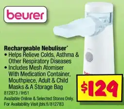 JB Hi-Fi Rechargeable Nebuliser offer