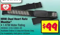 JB Hi-Fi Hrm dual heart rate monitort offer