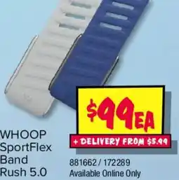JB Hi-Fi Whoop sportflex band rush 5.0 offer