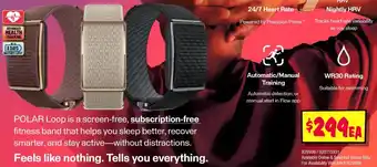 JB Hi-Fi Polar loop offer