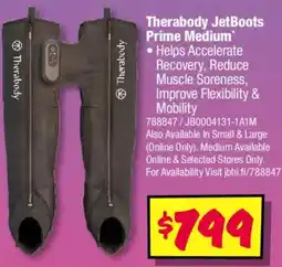 JB Hi-Fi Therabody JetBoots Prime offer