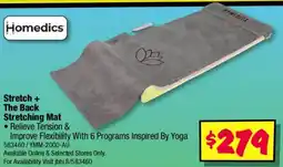 JB Hi-Fi Stretch The Back Stretching Mat offer