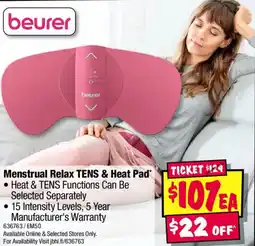 JB Hi-Fi Menstrual relax tens & heat pad offer