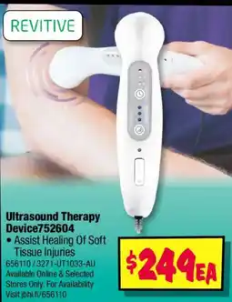 JB Hi-Fi Ultrasound therapy device752604 offer
