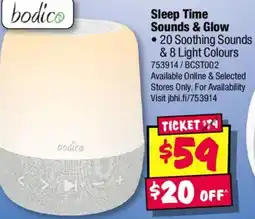 JB Hi-Fi Sleep Time Sounds & Glow offer