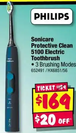 JB Hi-Fi Sonicare Protective Clean 5100 Electric Toothbrush offer