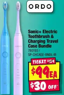JB Hi-Fi Sonic Electric Toothbrush & Charging Travel Case Bundle offer