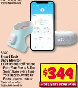 JB Hi-Fi Smart Sock Baby Monitor offer