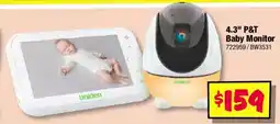 JB Hi-Fi 4.3 p&t baby monitor offer