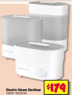 JB Hi-Fi Electric Steam Steriliser offer