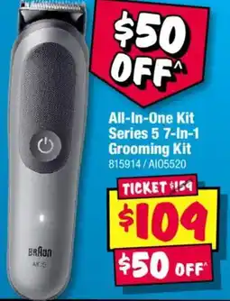 JB Hi-Fi All In One Kit Series 5 7 In 1 Grooming Kit offer