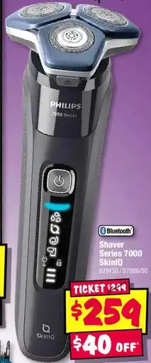 JB Hi-Fi Shaver Series 7000 SkinlQ offer