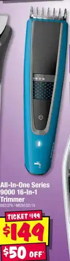 JB Hi-Fi All In One Series 9000 16 In 1 Trimmer offer