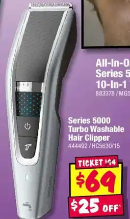 JB Hi-Fi Series 5000 Turbo Washable Hair Clipper offer