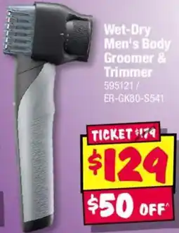 JB Hi-Fi Wet Dry Men's Body Groomer & Trimmer offer