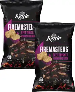 Coles Kettle Firemasters Potato Chips offer