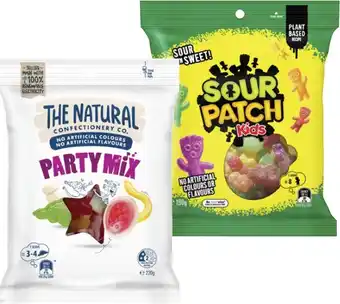 Coles The Natural Confectionery Co or Sour Patch Kids Lollies offer