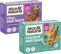 Coles Nice & Natural Nut Bars offer