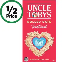 Woolworths Uncle Tobys Oats offer