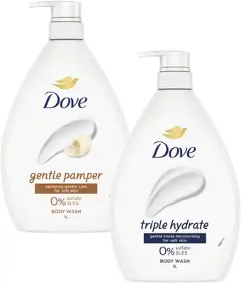 Coles Dove Body Wash offer