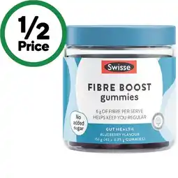 Woolworths Swisse Fibre Boost Gummies offer