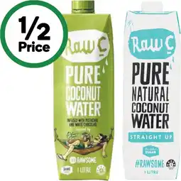 Woolworths Raw C Coconut Water offer