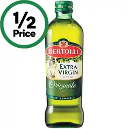 Woolworths Bertolli Extra Virgin Olive Oil offer