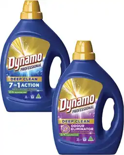 Coles Dynamo Professional Laundry Liquid offer